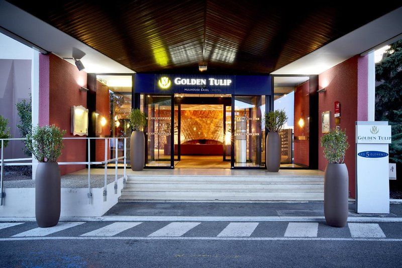 Golden Tulip Bale Mulhouse - Hotel Restaurant Sausheim Eksteriør billede